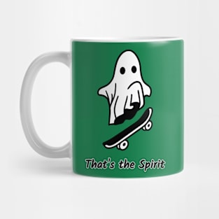 that's the spirit funny halloween ghost Mug